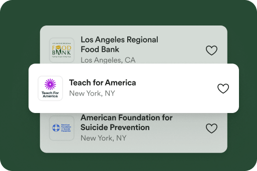 Charity examples